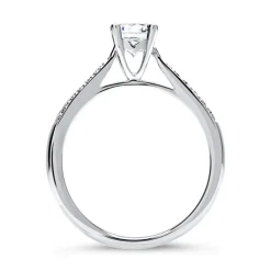 950er Platin Verlobungsring mit Diamanten DR0145SL-PT