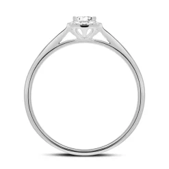 950er Platin Verlobungsring mit Diamanten VR0391-PTSL