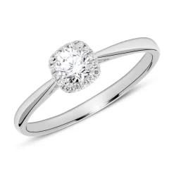 950er Platin Verlobungsring mit Diamanten VR0391-PTSL