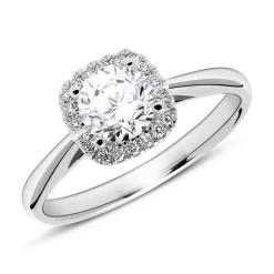 950er Platinring mit Diamanten VR0395-PTSL