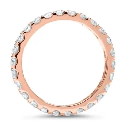 750er Roségold Eternity Ring 26 Brillanten DR0101-18KR-48mm