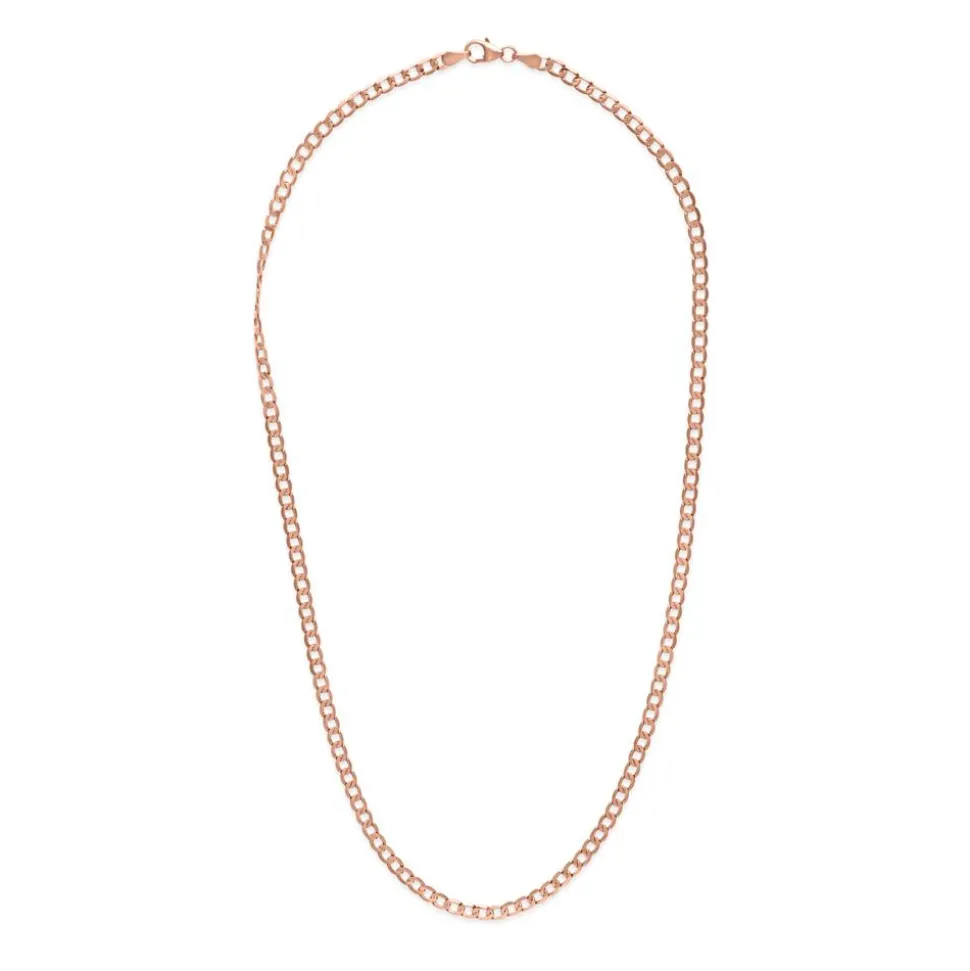 585er Roségold Panzerkette mit einer Stärke von 3,3 mm BIN1117-14KRSL
