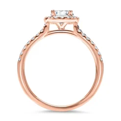 750er Roségold Ring mit Brillanten DR0184SL-18KR