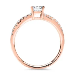 750er Roségold Ring mit Brillanten DR0192SL-18KR