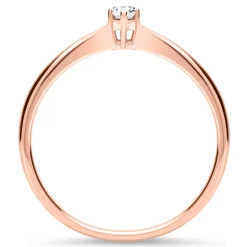 750er Roségold Ring mit lab-grown Diamant VR0374-LSL