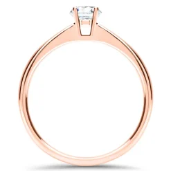 750er Roségold Verlobungsring mit lab-grown Diamant VR0377-LSL