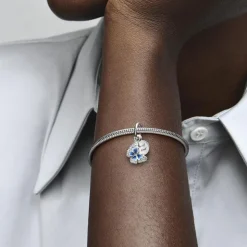 925er Silber Anhänger Schmetterling, gravierbar 790757C01