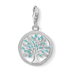 925er Silber Charm Tree of Love mit Zirkonia 1469-041-17