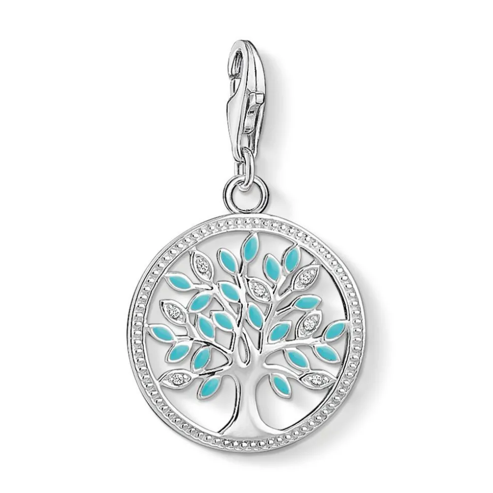 925er Silber Charm Tree of Love mit Zirkonia 1469-041-17