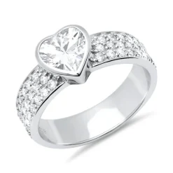 925er Silber Fingerring mit Steinbesatz SR0252SL