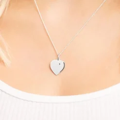 925er Silberanhänger Herzform Zirkonia SP0579SL