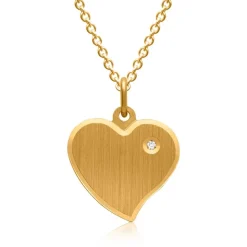 925er Silberanhänger Zirkonia vergoldet SP0582SL