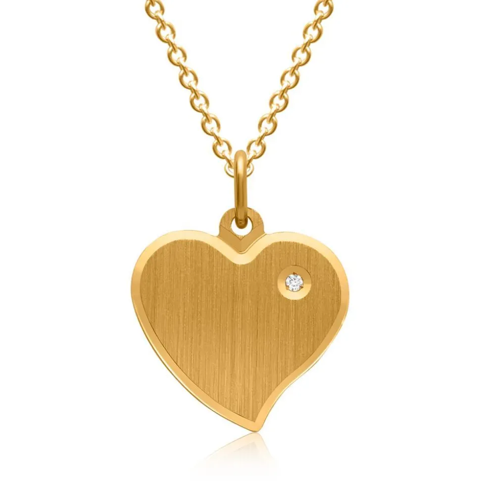 925er Silberanhänger Zirkonia vergoldet SP0582SL