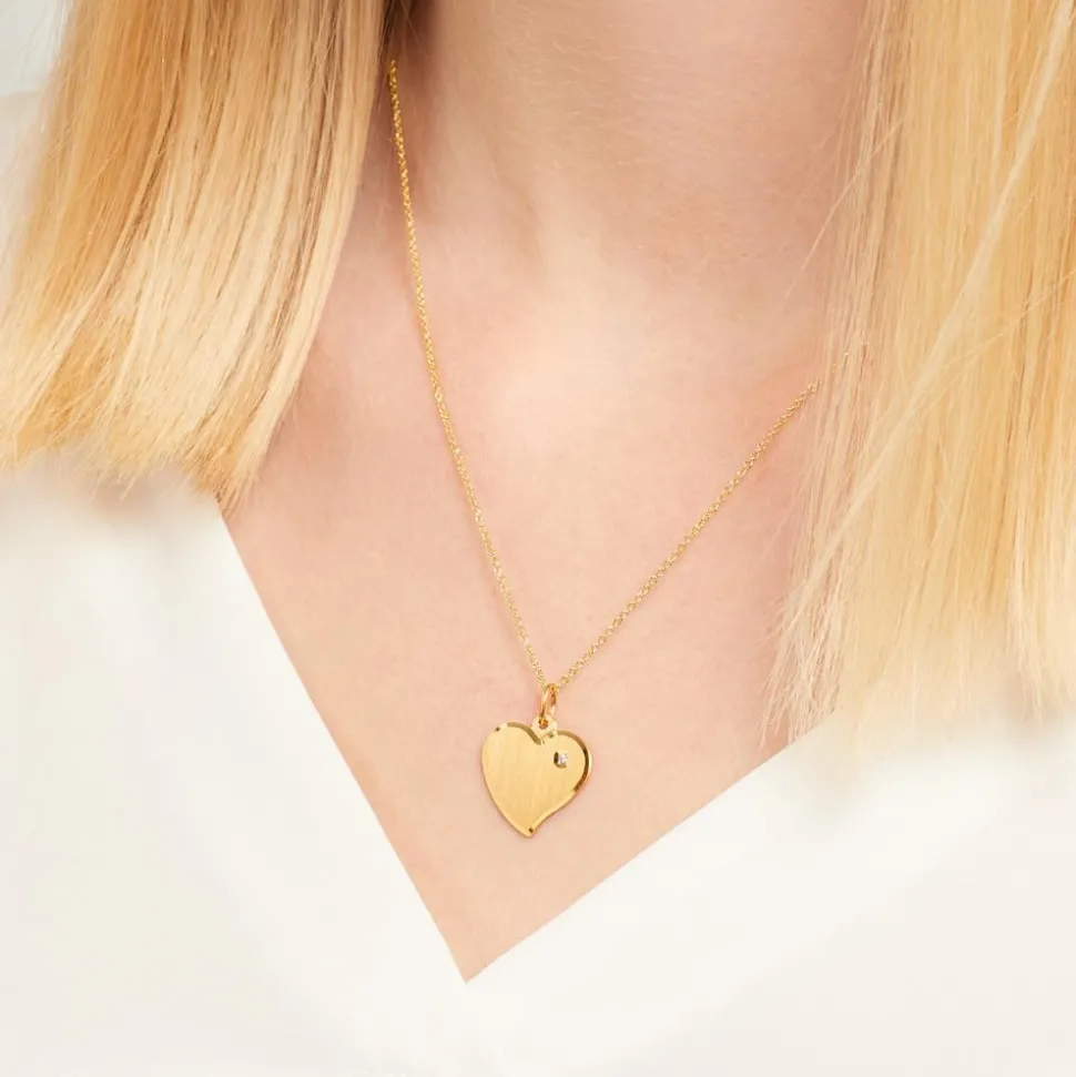 925er Silberanhänger Zirkonia vergoldet SP0582SL