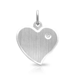 925er Silberanhänger Zirkonia mattiert SP0581SL