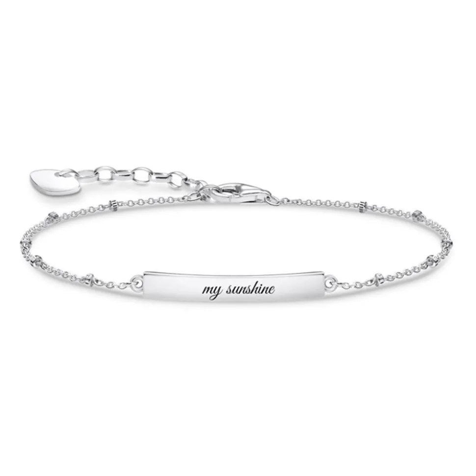 925er Silberarmband für Damen mit Gravurmöglichkeit A1975-001-21-L19V