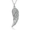 925er Silberkette mit Anhänger Engelsflügel SN0269