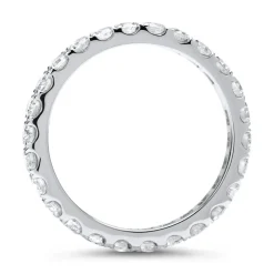 585er Weißgold Eternity Ring 26 Brillanten DR0101-14KW-48mm