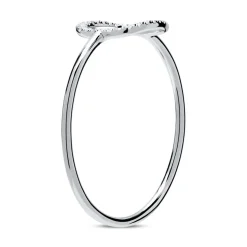 585er Weißgold Ring mit Diamanten DR0429