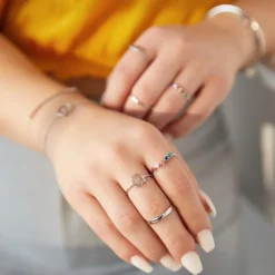 585er Weißgoldring für Herren ER0006-14KWSL