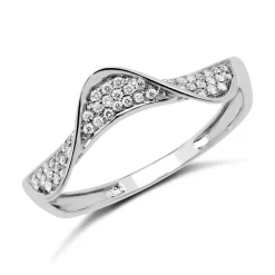 585er Weißgoldring mit 48 Brillanten DR0411SL