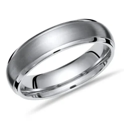 Exklusiver Ring Titan 6mm Breite matt TR0004SL