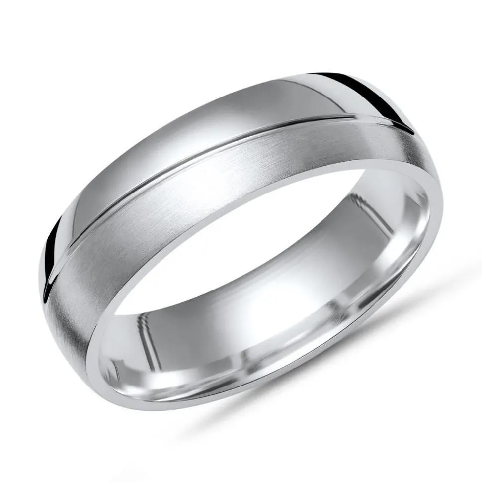 Exklusiver Silber Ring 925er Silber in 6 mm R8519SL