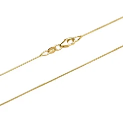 Filigrane Panzerkette aus 375er Gold GC0015