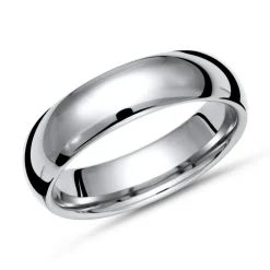 Glänzender Ring Titan in 6mm Breite TR0064SL