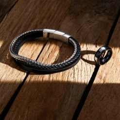 Glänzender Wolframring, ionisiert, robust TUR0037SL