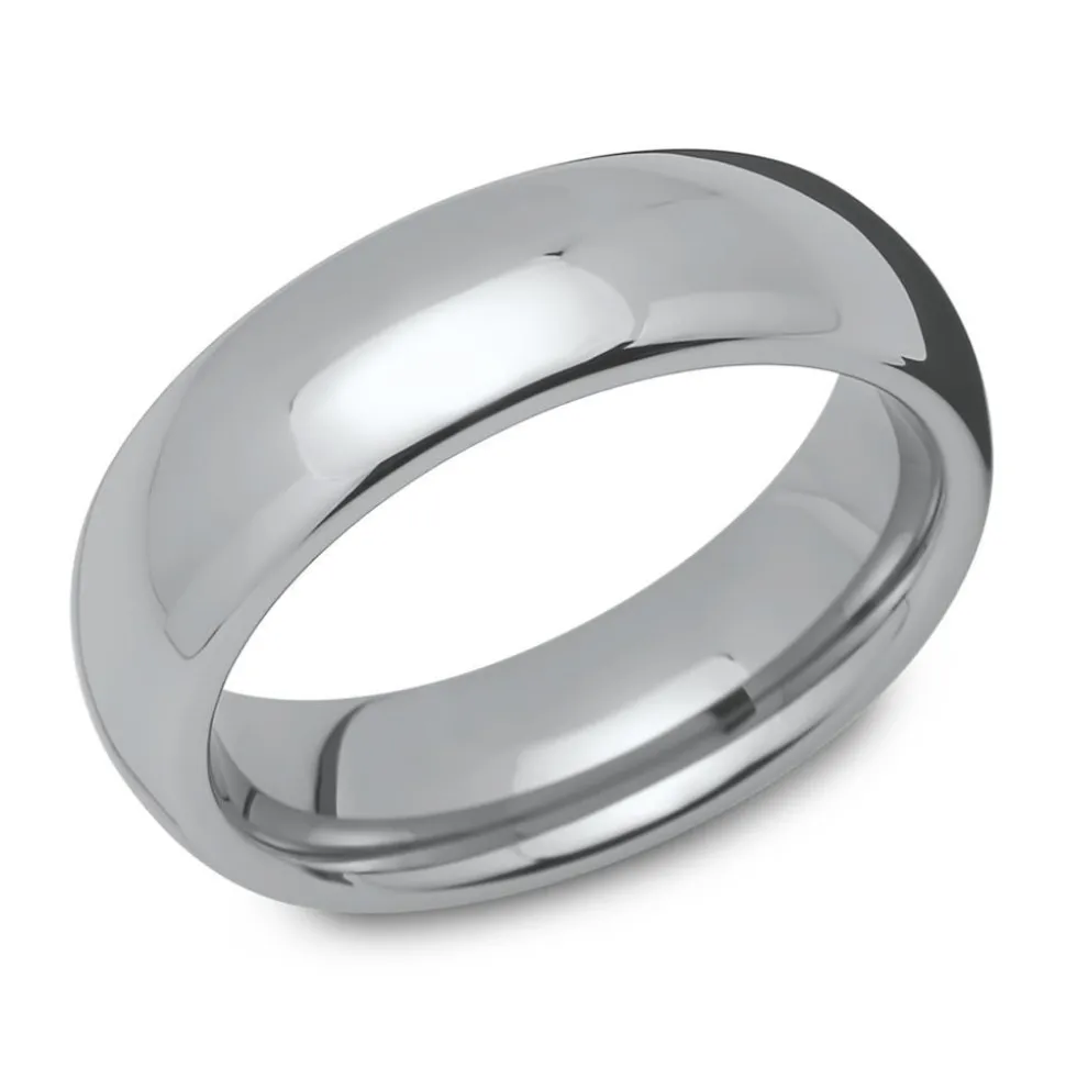 Glänzender Wolframring robust TUR0008SL