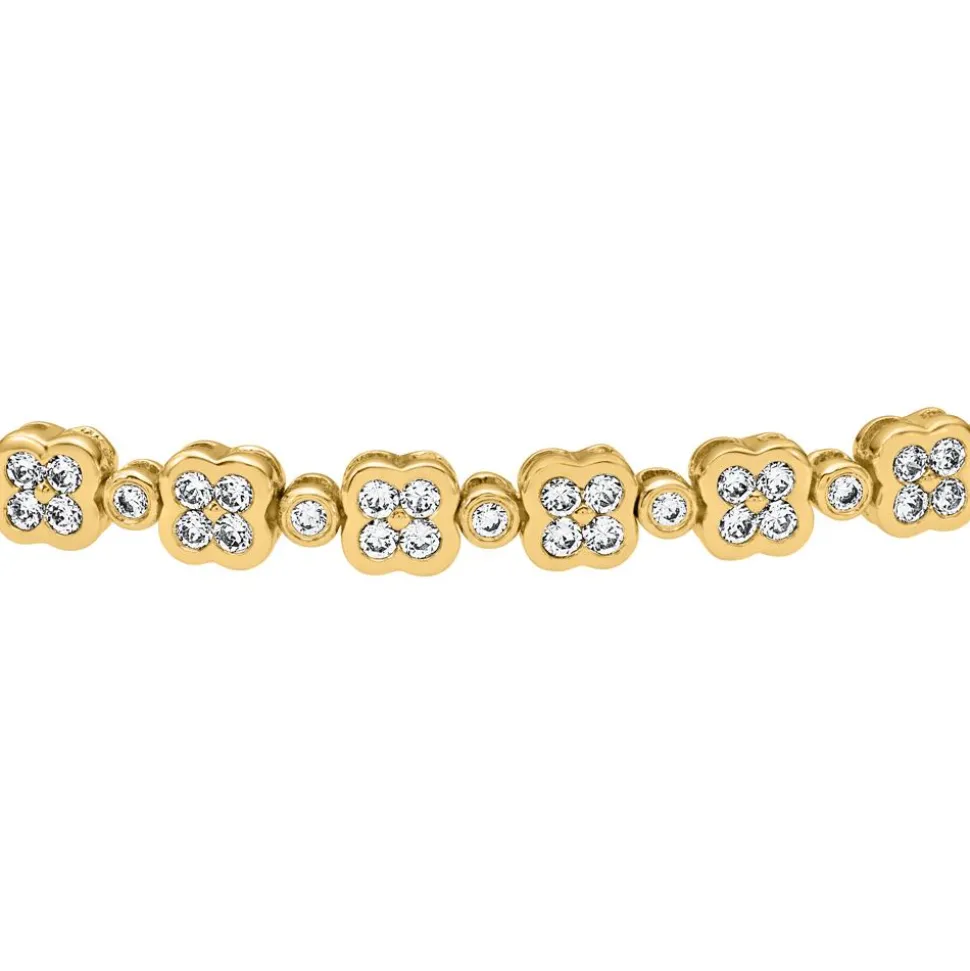 Goldarmband mit Diamanten für Damen BDB0019-GSL