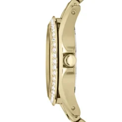 Goldene Damenuhr von Fossil Zikonia ES3203 ES3203
