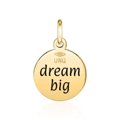 Gravierbarer Anhänger aus 585er Gold, rund GP0320-14KYSL