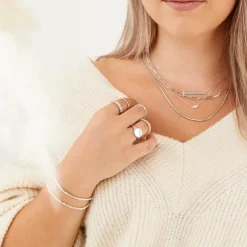 Gravierbarer Ring aus 925er Sterlingsilber SR0416SL