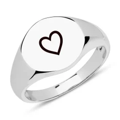 Gravierbarer Ring aus 925er Sterlingsilber SR0416SL