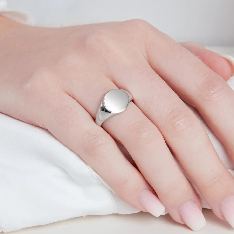 Gravierbarer Ring aus 925er Sterlingsilber SR0416SL