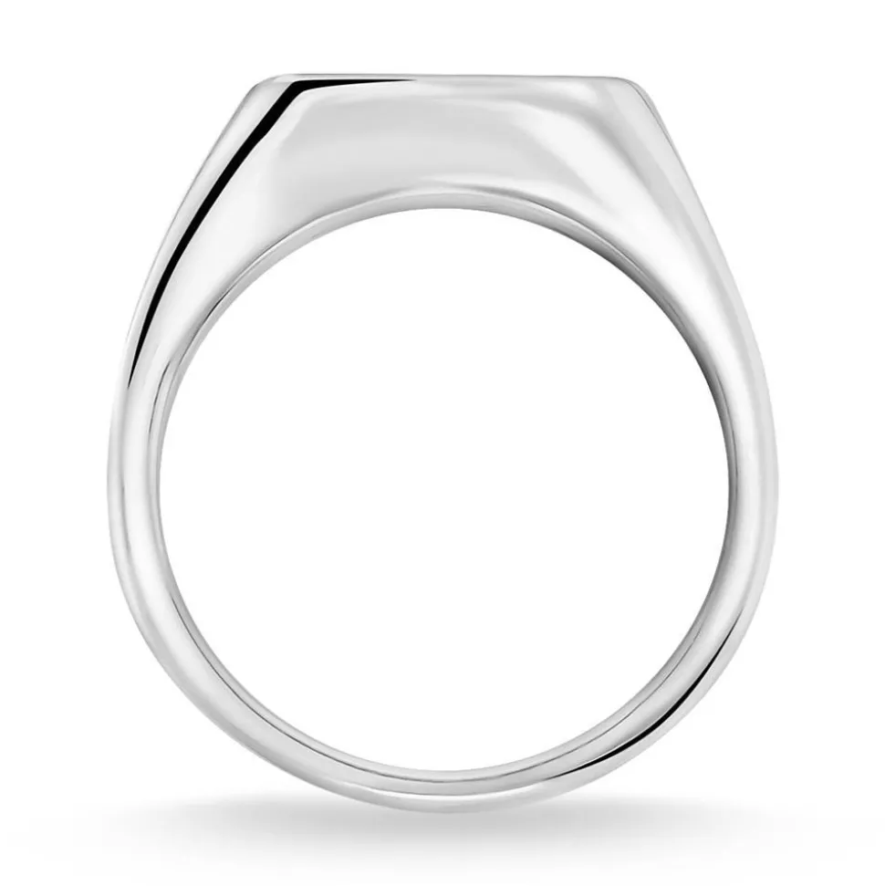 Gravierbarer Siegelring für Damen aus Sterlingsilber TR2248-001-21