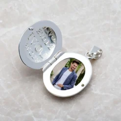 Gravierbares Medaillon Love aus Sterlingsilber SP0949SL