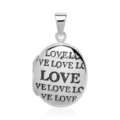 Gravierbares Medaillon Love aus Sterlingsilber SP0949SL