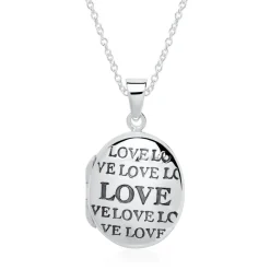 Gravierbares Medaillon Love aus Sterlingsilber SP0949SL