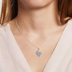 Gravur Anhänger Babyfüße aus 925er Sterlingsilber SP0876SL