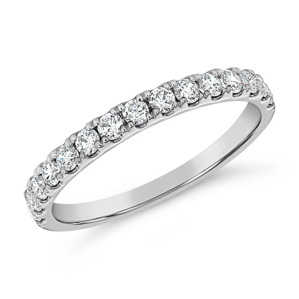 Half Eternity Ring mit Brillanten, Weißgold oder Platin BDR0128-WSL