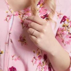 Half Eternity Ring mit Diamanten aus Roségold BDR0127-RSL