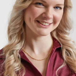 Halskette aus 585er Gold, ca. 2,8 mm breit BIN1122-14KGSL