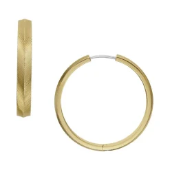 Harlow Creolen für Damen aus Edelstahl, gold JF04538710