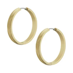 Harlow Creolen für Damen aus Edelstahl, gold JF04538710