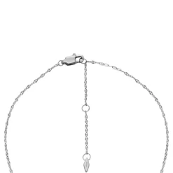 Harlow Hearts Set aus Kette und Ohrsteckern, Edelstahl JF04669SET