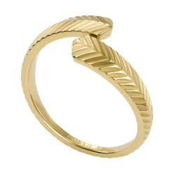 Harlow Ring für Damen aus Edelstahl, vergoldet JF04536710