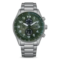 Herren Chronograph mit Eco-Drive aus Edelstahl CA0770-72X